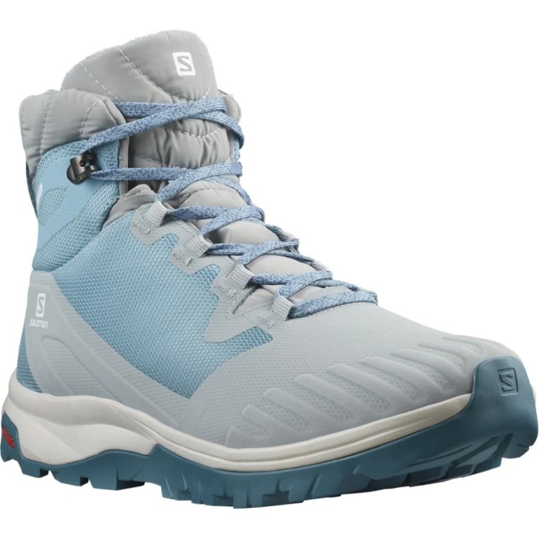 Botas de Invierno Salomon Vaya Blaze Thinsulate Climasalomon Impermeables Mujer Azules Grises | MX NDLB689